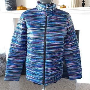 NEW Land's End Girls Primaloft Thermolume Insulated Winter Coat Large 14-16 WARM
